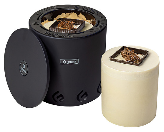 El Campo Matte Black Fire Pit-4