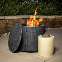 El Fuego Graphite Grey Fire Pit-2