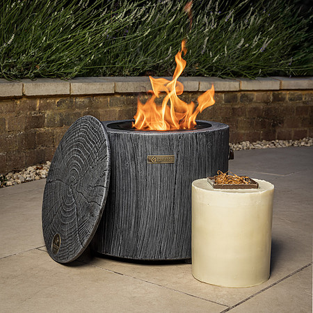 El Fuego Graphite Grey Fire Pit-2