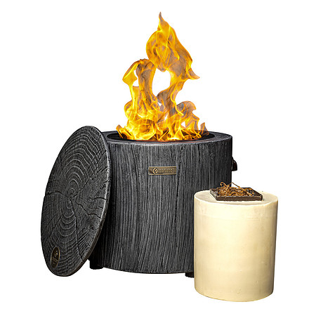 El Fuego Graphite Grey Fire Pit-1