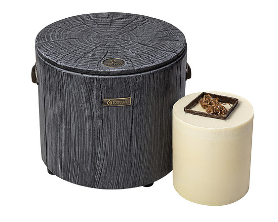 El Fuego Graphite Grey Fire Pit-6