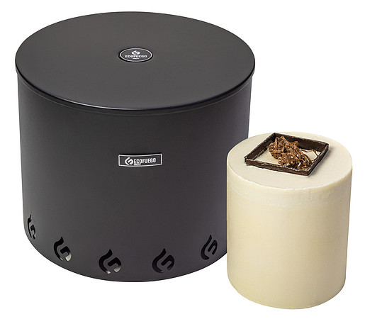 El Fuego Matte Black Fire Pit-6